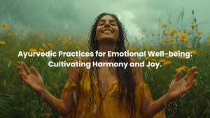 Ayurvedic Practices for Emotional Well-being: Cultivating Harmony and Joy.